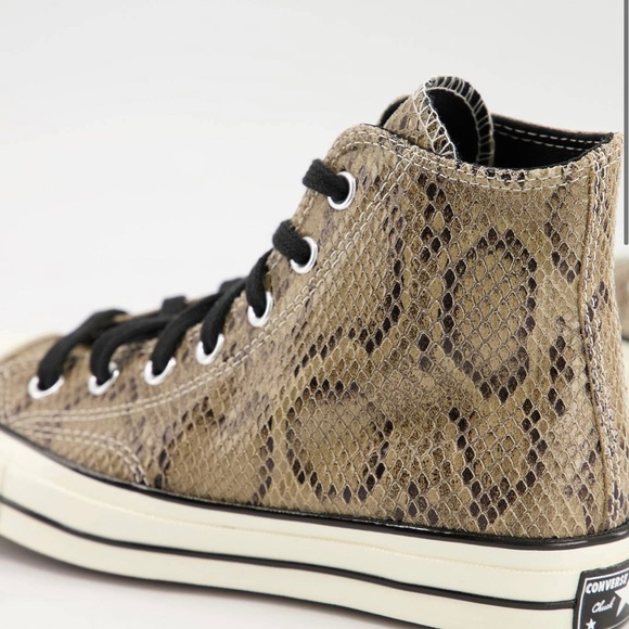 SOLD OUT! Converse snake skin print very unique - Picture 3 of 6